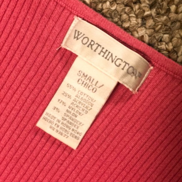 Pink Ribbed Baby Tee - Picture 2 of 4